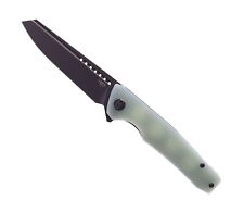 Bestech Slyther Folding Knife Transparent G10 Handle 14C28N Plain Edge BG51B-3 picture