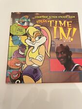 Space Jam Lola Bunny Lola's Time In Courtside Sticker Book - Unused 1996 Vintage picture