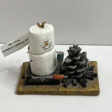 NEW Original Smores Ornament Marshmallow Snowman Roasting Hot Dog Campfire  picture