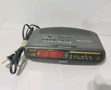 Sony Dream Machine ICF-C370 Alarm Clock-AM/FM-Dual-1995-Corded/Bkup-Tested Works picture