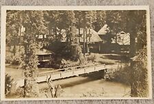 1920 Wheeler's Place The Bend McCloud River Siskiyou CA Underwood RPPC Postcard picture