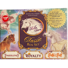 Bella Sara Classic Box Set 165 Cards Treasures, Royalty & Bella's Ball + Poster picture
