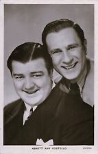 Bud Abbott and Lou Costello Universal Vintage RPPC Photo Postcard Comedy picture