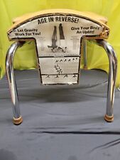 Vintage Gravity Awareness Body Lift Yoga Head stand Bench Stool Very Unique Rare picture