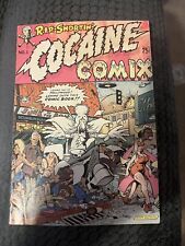 Cocaine Comix #1 Rare Reader Copy Last Gasp Crumb DiCaprio HTF Freak Comic Book picture