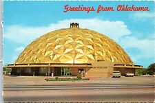 CONTINENTAL SIZE POSTCARD CITIZENS NATIONAL BANK AT OKLAHOMA CITY OKLAHOMA 1970s picture