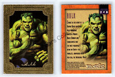 Hulk #2 of 6 ✨ 1996 Marvel Masterpieces ✨ Artwork by Boris Vallejo  ✨Gold Galery picture