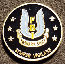 FBI Newark New Jersey SWAT Challenge Coin picture