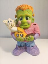 Ceramic Painted Frankenstein Jr Figurine 11 Inches Tall  picture