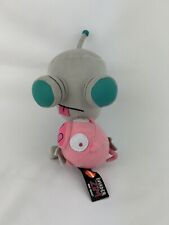 Super Rare Vintage Invader Zim Robot Gir With Pig Piggy Plush Collectible B18 picture