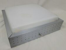 VTG MOE LIGHT Arts Craft Aluminum Ceiling Flush Mount Frosted Fixture Industrial picture