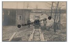 RPPC Small Local Coal Mine Mining BEACH CITY OH Stark County Real Photo Postcard picture