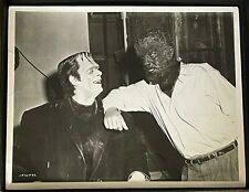 Glenn Strange FRANKENSTEIN & LON CHANEY WOLF MAN 1930s DBW XXL ORIG PHOTO 375 picture