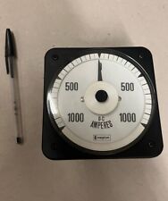 VINTAGE CROMPTON AMPERES VOLT METER UNTESTED New Old Stock -  Ideal In MAN CAVE picture