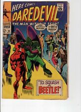 Daredevil 34 VG-The Beetle Marvel Comics 1969 CBX18B picture