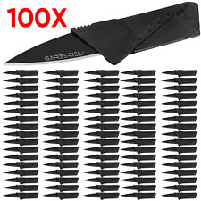 Lot  Portable Credit Card Knives Folding Wallet Thin Pocket Survival Micro Knife picture