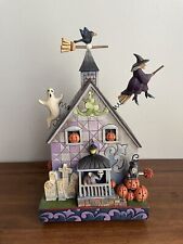 2010 Jim Shore Haunted House Tonight Your Fears Take Flight Music Box HALLOWEEN picture
