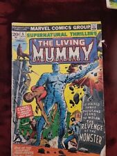 Supernatural Thrillers #5 - 1st App Living Mummy - Marvel Comics 1973 picture