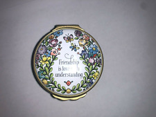 Halcyon Day Enamels Friendship Is Love With Understanding Trinket Box picture