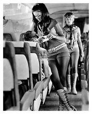 SEXY FLIGHT ATTENDANT HOT PANTS SOUTHWEST AIRLINES 8X10 PHOTO picture