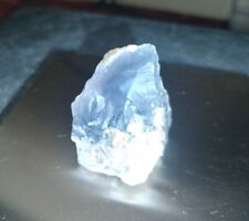 LARGE ELLENSBURG BLUE AGATE ROUGH VERY RARE, VERY BLUE 161ct. #543 picture
