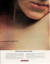 1963PARKE-DAVIS Pharmaceutical Medicine Heart Care Drug Healthy Vintage Print Ad picture