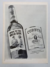 1966 Corby's Reserve Blended Whiskey Whisky Alcohol Drinks Vtg Magazine Print Ad picture