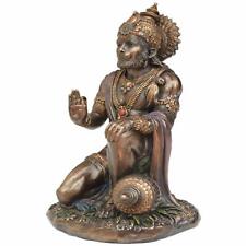 Lord Hanuman Sitting Polyresin Copper Finish Idol Statue Sculptures & Figurines picture
