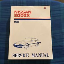 1985 Nissan 300ZX Service Manual Z31 Series  W/ Circuit Diagram RARE BEAUTY picture