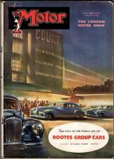 The Motor Magazine 10/1951, Motor Mag, 1 & 3/1952, Motor Life 9/54, 9/57, 11/57 picture