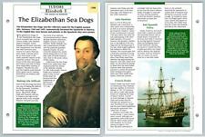 Elizabethan Sea Dogs - 1588 Tudors Atlas Kings & Queens Of GB Maxi Card picture