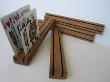 SET OF FOUR / Playing Card Holder picture