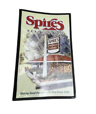 SPIRES Restaurant Diner Menu California - Since 1965 Original Fold Out Menu Card picture