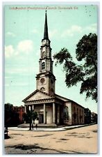 c1920's Independent Presbyterian Church Exterior Savannah GA Unposted Postcard picture