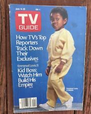 TV GUIDE JUNE 14, 1986 - EMMANUEL LEWIS WEBSTER Magazine Vintage Book picture