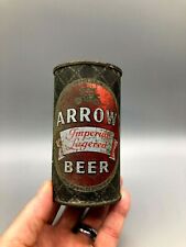 Old 12oz ARROW Imperial Lager Flat Top Beer Can Globe Brewing Baltimore KEGLINED picture