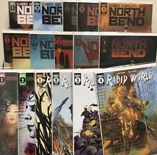 Scout Comics North Bend Lot of 10, Night of Cadillacs 1-2, Rabid World 1-4 picture