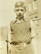 W4 Photograph Young Man 1937 Portrait  picture