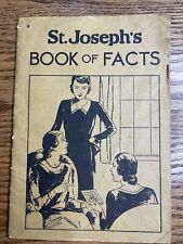 Vintage St. Joseph's Family Medicine Book of Facts Natural Health Kitchen Quack picture