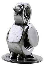 Penguin Hand Crafted Recycled Metal Art Sculpture Figurine   picture