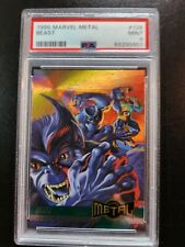 1995 Marvel Metal Card #126 Beast PSA 9 MINT picture