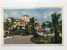 1940 Pancoast Hotel Miami Beach Florida Postcard picture
