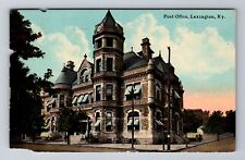 Lexington KY-Kentucky, Post Office, c1912 Antique Vintage Souvenir Postcard picture