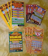 49 used/losing Massachusetts State Lottery Tickets 2004-2007 BOSTON RED SOX etc. picture