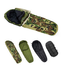 MT Army woodland Military Modular Sleeping Bags System with Bivy Cover for cold  picture