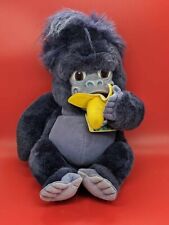 1998 Disney Tarzan Talking Terk Purple Gorilla with Banana Stuffed Plush W/ Tag picture