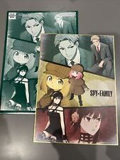 Bandai Spy X Family Flat Gasha Pon Clear File Folder Set  picture