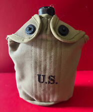 US MODEL M-1910 CANTEEN , COVER AND CUP- KHAKI 1942 picture