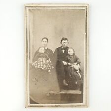 Bedford Pennsylvania Family CDV Photo c1865 Civil War Era Tax Stamp Gettys C2567 picture