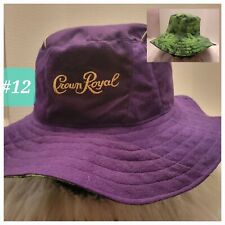 Crown Royal Bucket Hats - Purple and Green - Crown Royal Whiskey picture